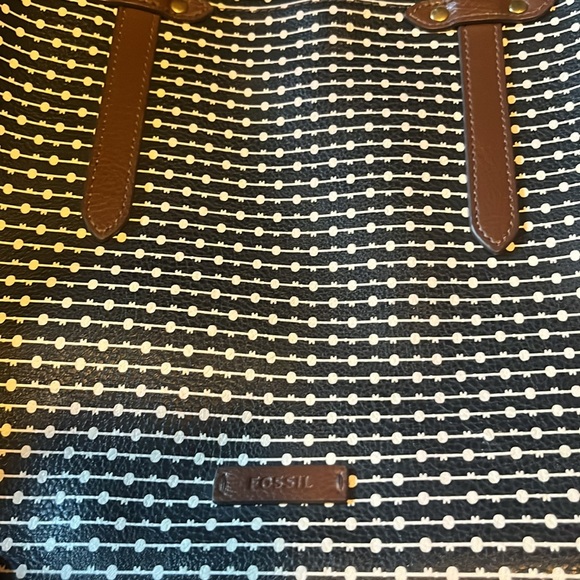 Fossil handbag and matching wallet - Picture 3 of 6